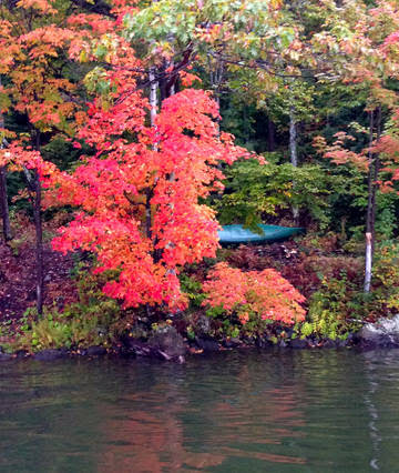 Island guides on Annabessacook Lake